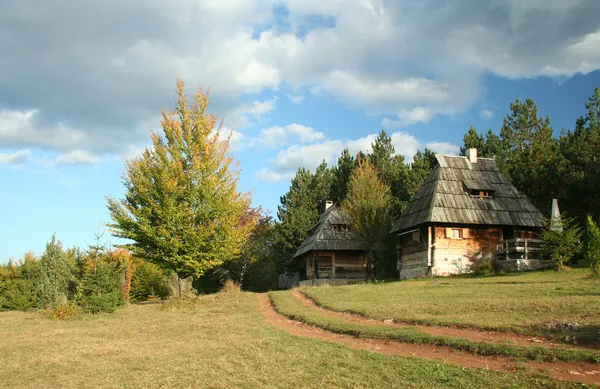 セルビアの古い村 — ストック写真