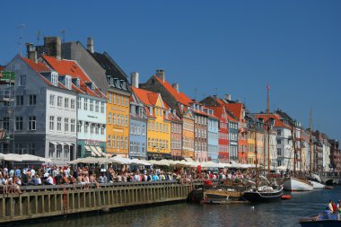 New harbor, Copenhagen clipart