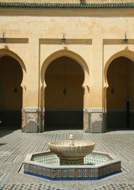 Traditional moroccan palace clipart