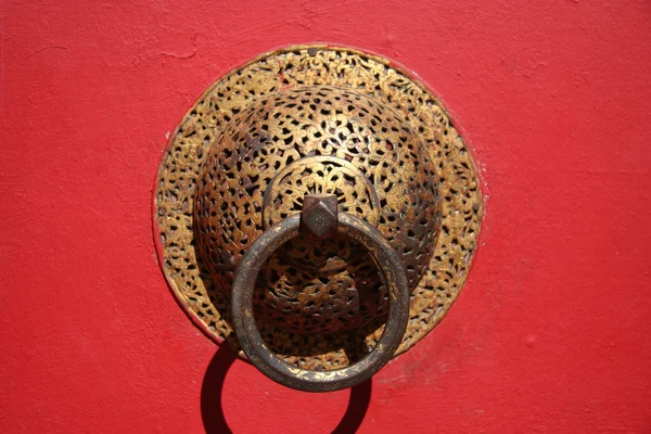 Chinese door decoration — Stock Photo, Image