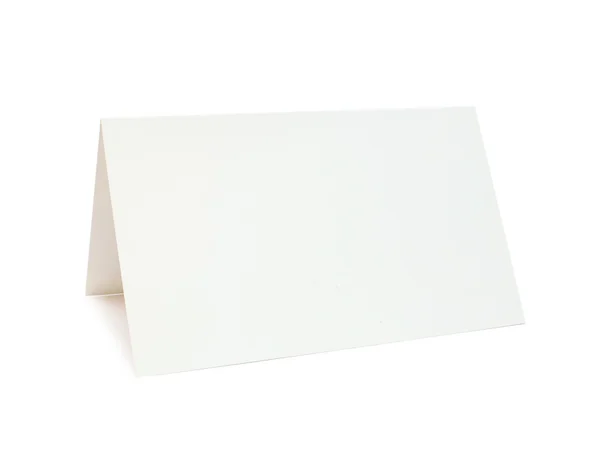 Изолированная бумага — стоковое фото