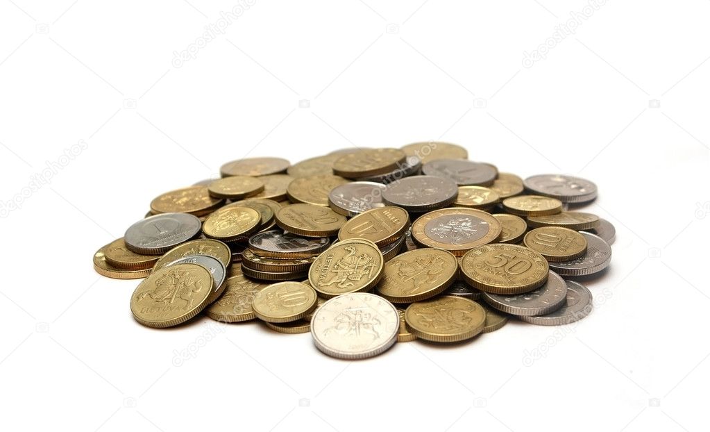 Pile of coins — Stock Photo © blackan #1414124