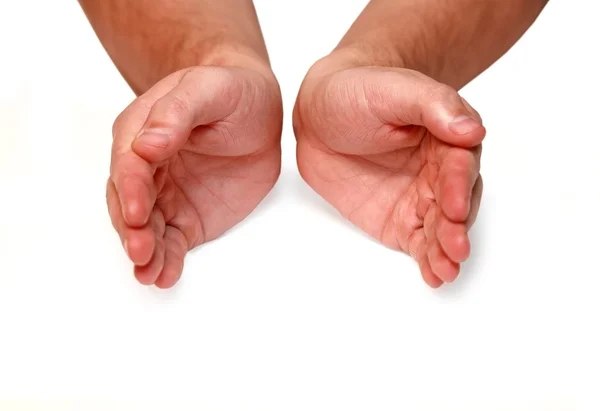 Mãos vazias — Fotografia de Stock