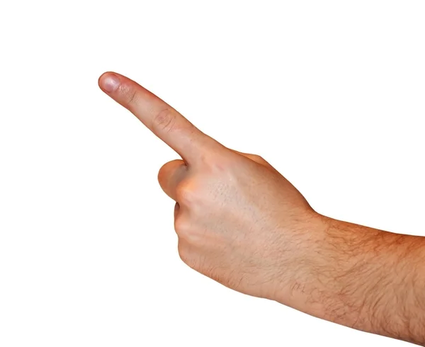 Pointing hand Royalty Free Stock Photos