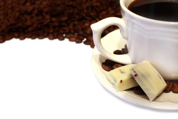 커피와 과자 — 스톡 사진