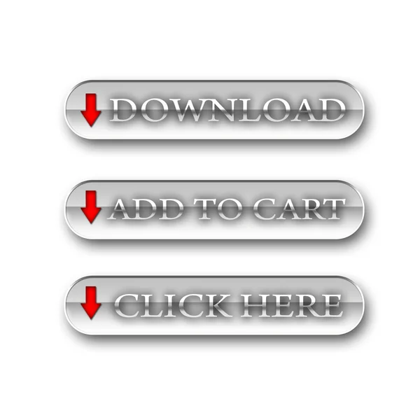 stock image Isolated buttons