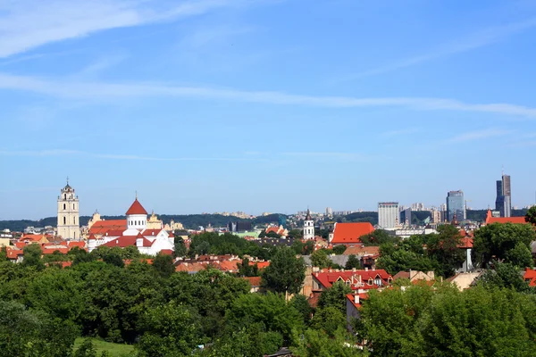 Panorama de Vilna, Lituania — Foto de Stock