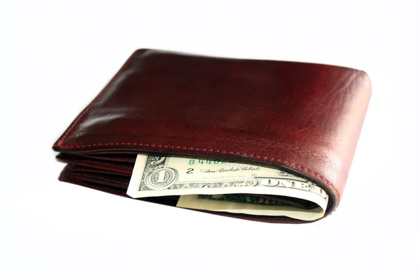 stock image Brown wallet