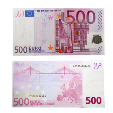 500 euro banknote clipart