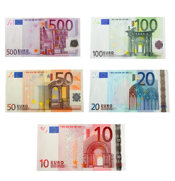 Euros aislados — Foto de Stock