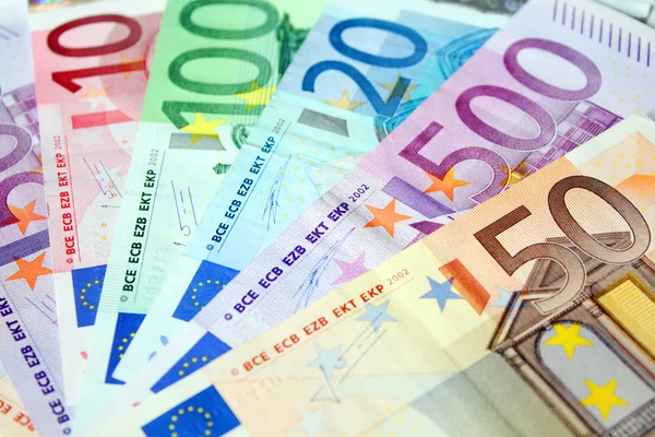 Pozadí eura — Stock fotografie