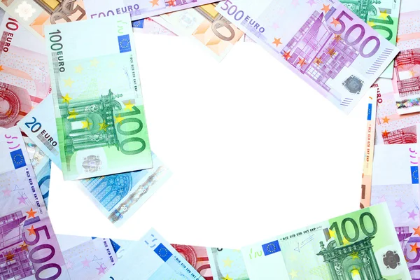 Quadro Euro — Fotografia de Stock