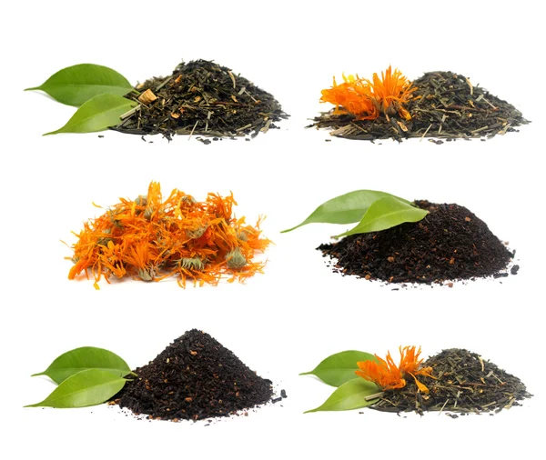 Set of different tea's — Stock Photo, Image