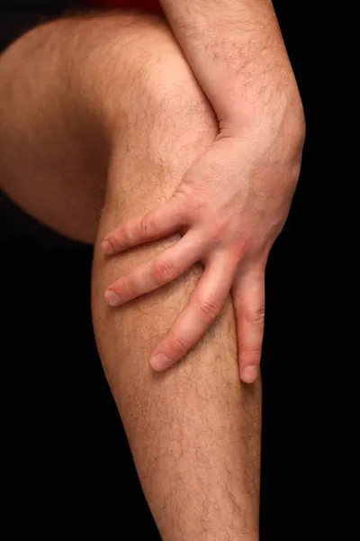 小腿疼痛 — 图库照片