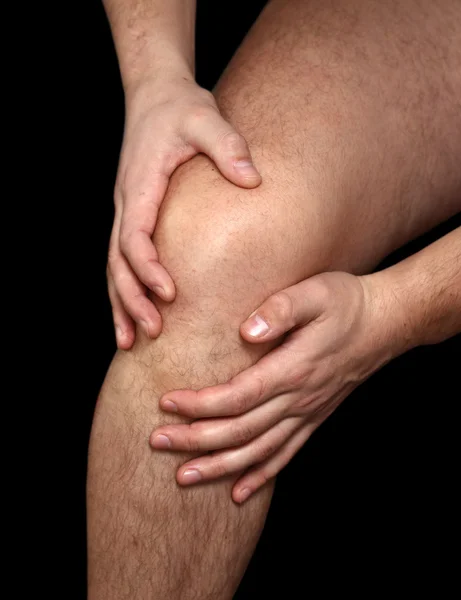무릎 통증 — 스톡 사진