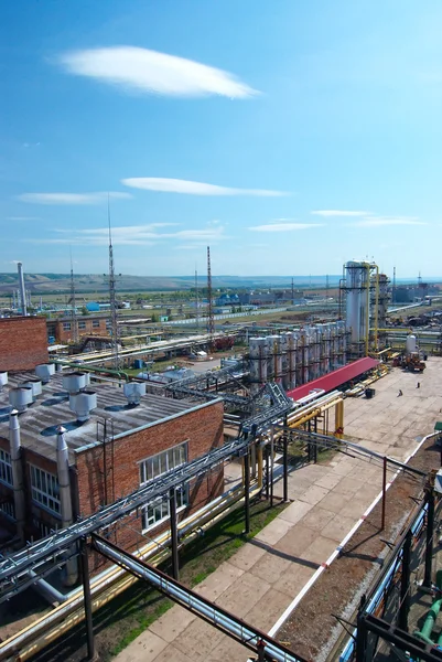 Industria de procesamiento de gas — Foto de Stock