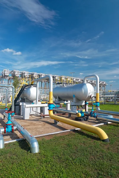 Przemysłu przetwarzania gazu — Zdjęcie stockowe