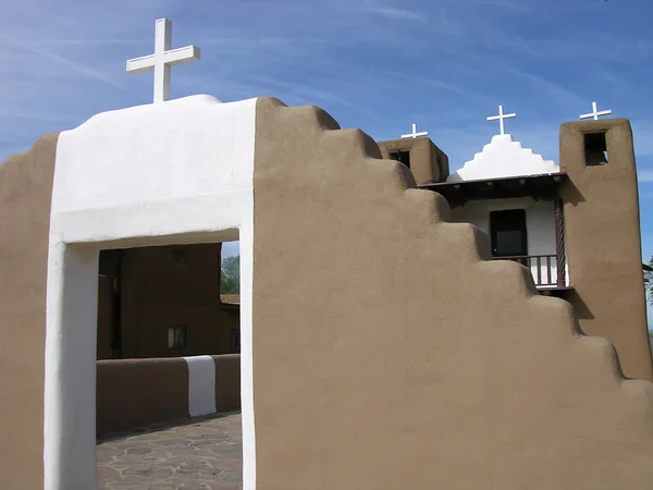 Taos Kilisesi — Stok fotoğraf
