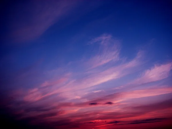 日没の雲 ストックフォト
