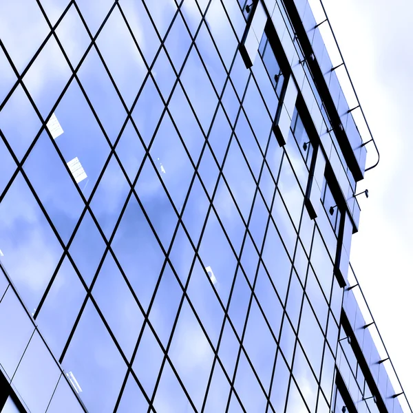 Glas sidan av businesscenter — Stockfoto