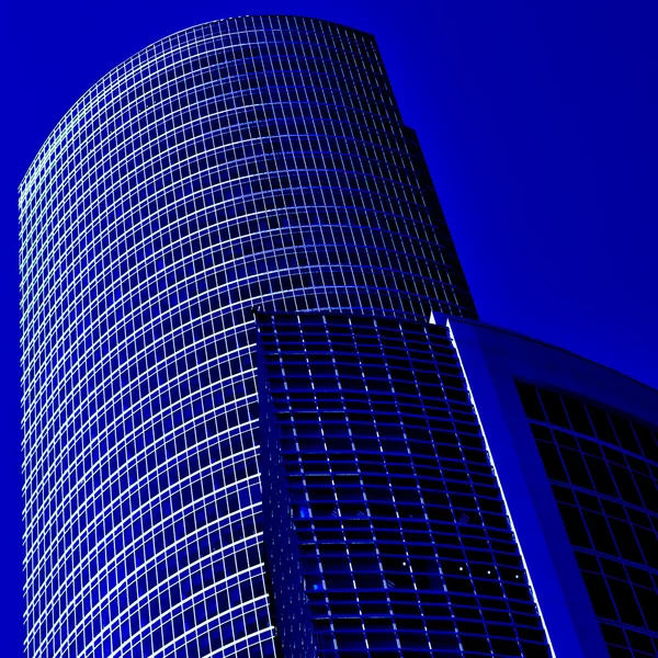 Moderno centro business grattacieli — Foto Stock