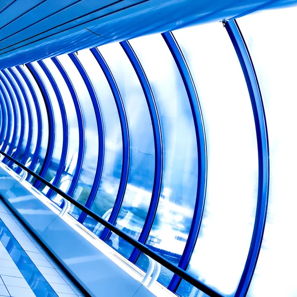 Moderní futuristické koridor — Stock fotografie
