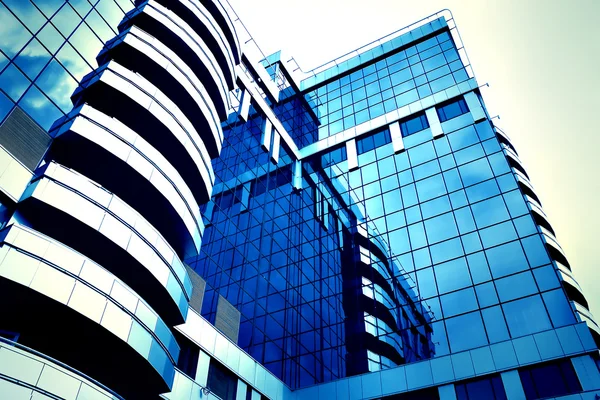 Blue abstract diagonale hoek — Stockfoto