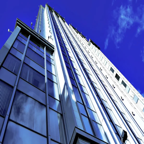 Grattacielo business angolato — Foto Stock