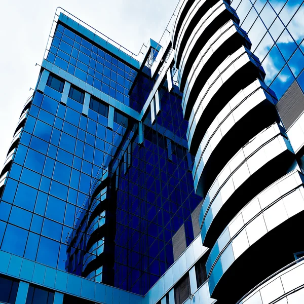 Blue abstract diagonale hoek — Stockfoto