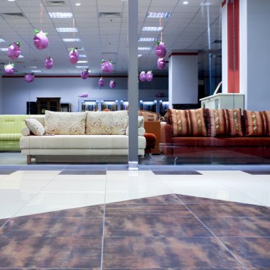 Modern salon içinde