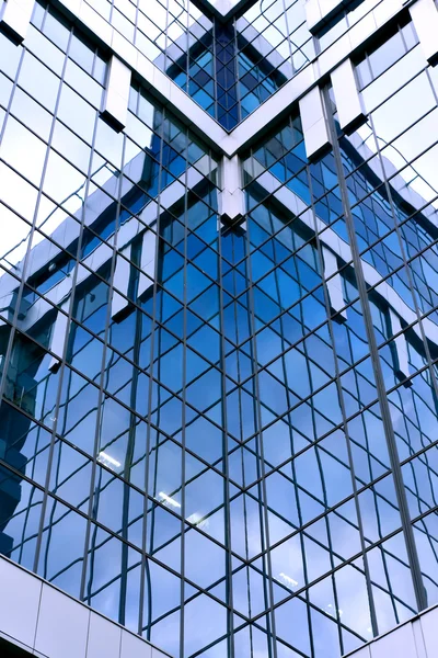 Abstract glass side of business building — Stock Photo, Image