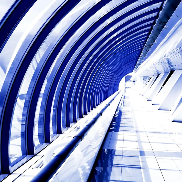 Moderno corridoio futuristico — Foto Stock
