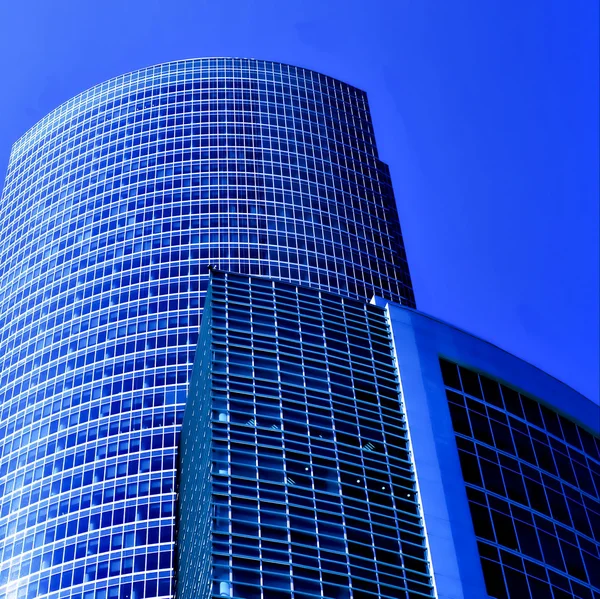 Nieuwe wolkenkrabbers zakencentrum — Stockfoto