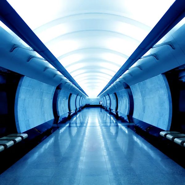 Estação de metro hall — Fotografia de Stock