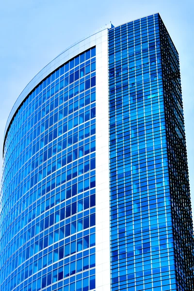 Cosecha abstracta azul de oficina moderna — Foto de Stock