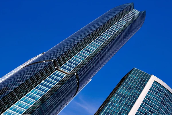 Nuovo centro business grattacieli — Foto Stock