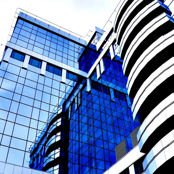 Rascacielos modernos centro de negocios — Foto de Stock