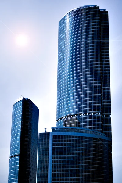 New skyscrapers business center — Stock Photo, Image