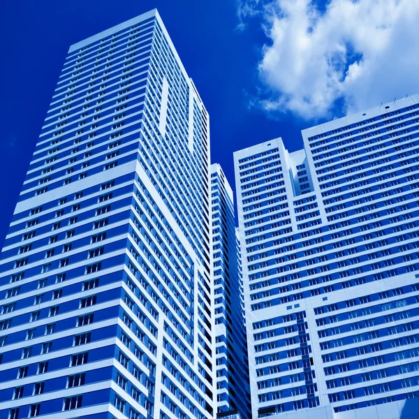 Novos arranha-céus Centro de negócios — Fotografia de Stock