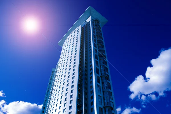 Új felhőkarcoló üzletközpont — Stock Fotó