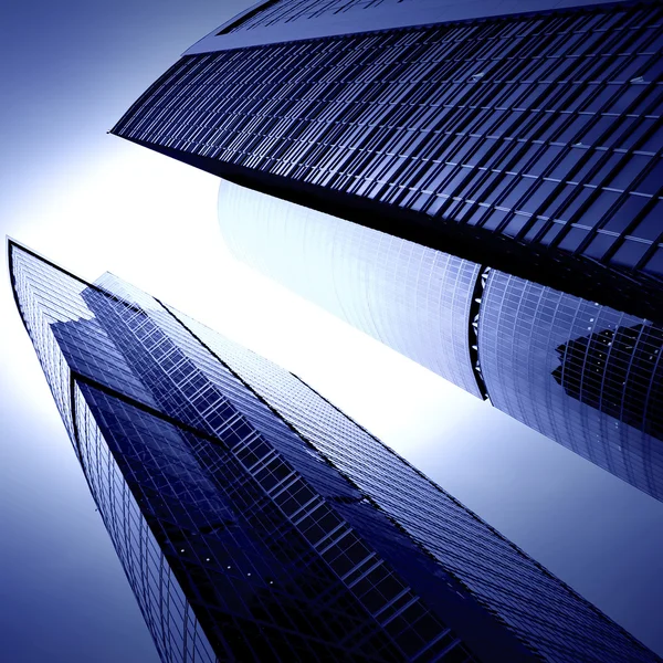 Rascacielos futuristas — Foto de Stock