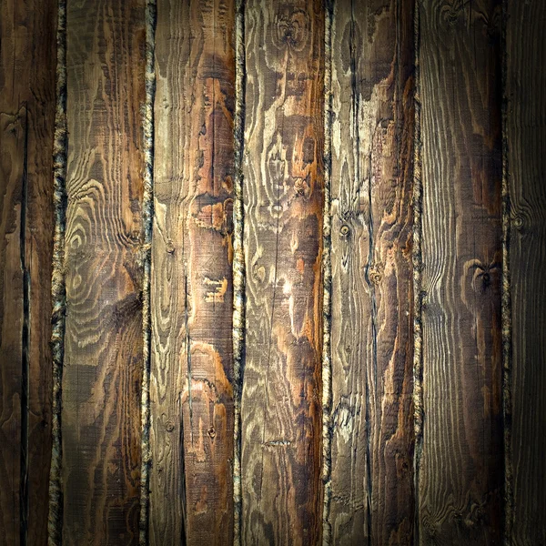 Vintage interior of logs — Stock Photo, Image