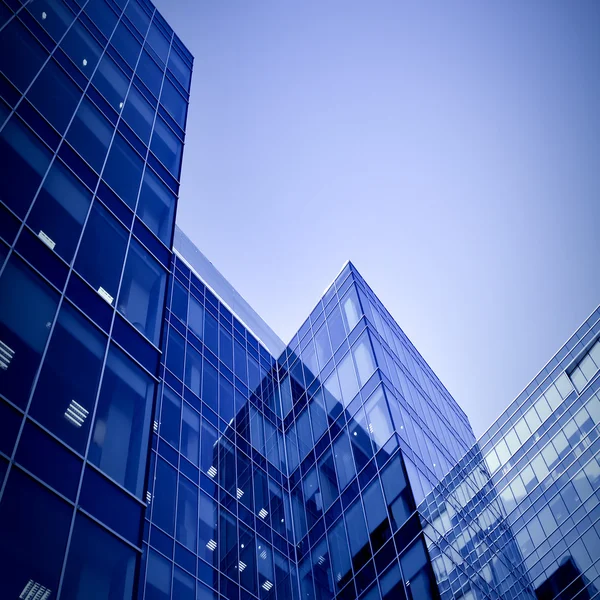 Modern business center at night — Stock Photo, Image