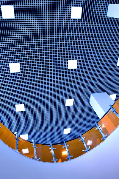 Ofis Merkezi modern tavan — Stok fotoğraf