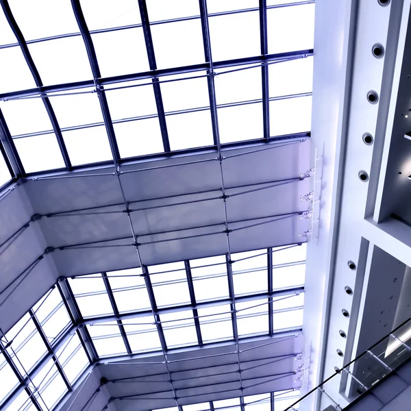 Gray glass roof — Stock Photo, Image