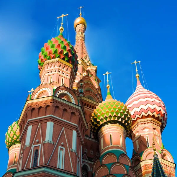 St basils kathedraal op het Rode plein — Stockfoto