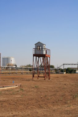 gözlem Bekçi kulübesi.