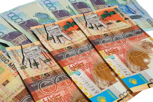 Kazachstan pieniądze. — Zdjęcie stockowe
