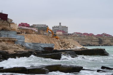 şehir deniz kenarı.
