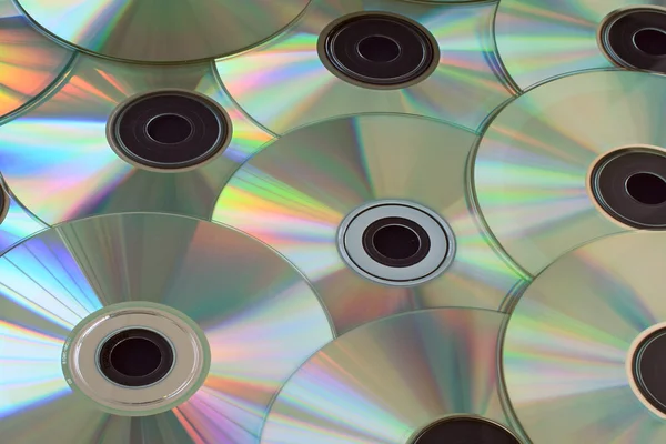 Kompaktní disky. — Stock fotografie